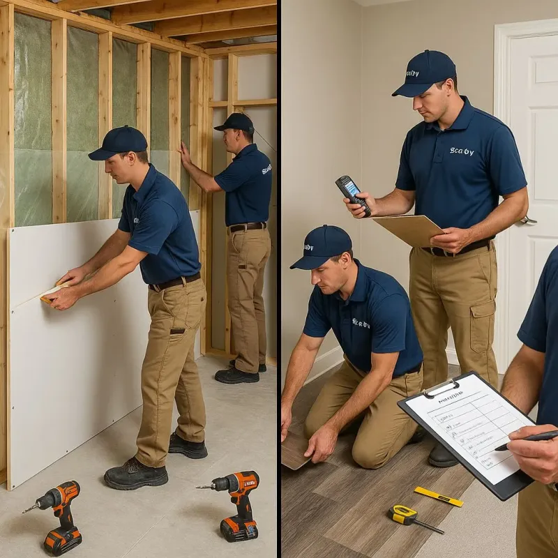 Repairs and Reconstruction process in Knox County, OH
